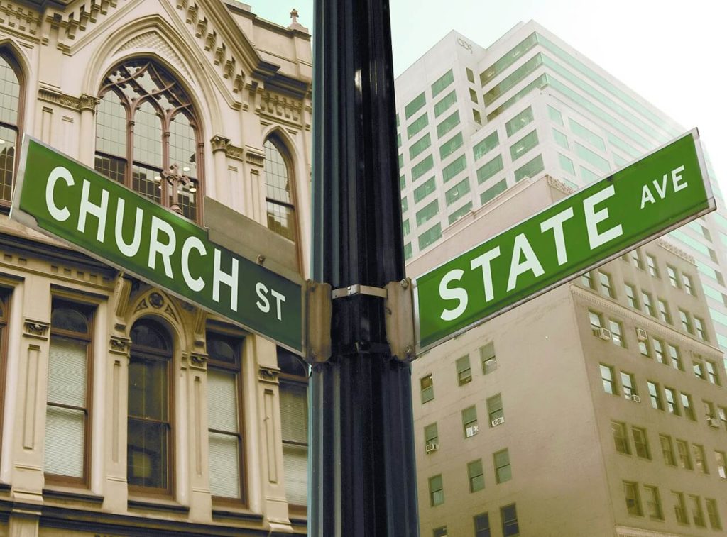 4 positions sur la relation entre l'Église et l'État