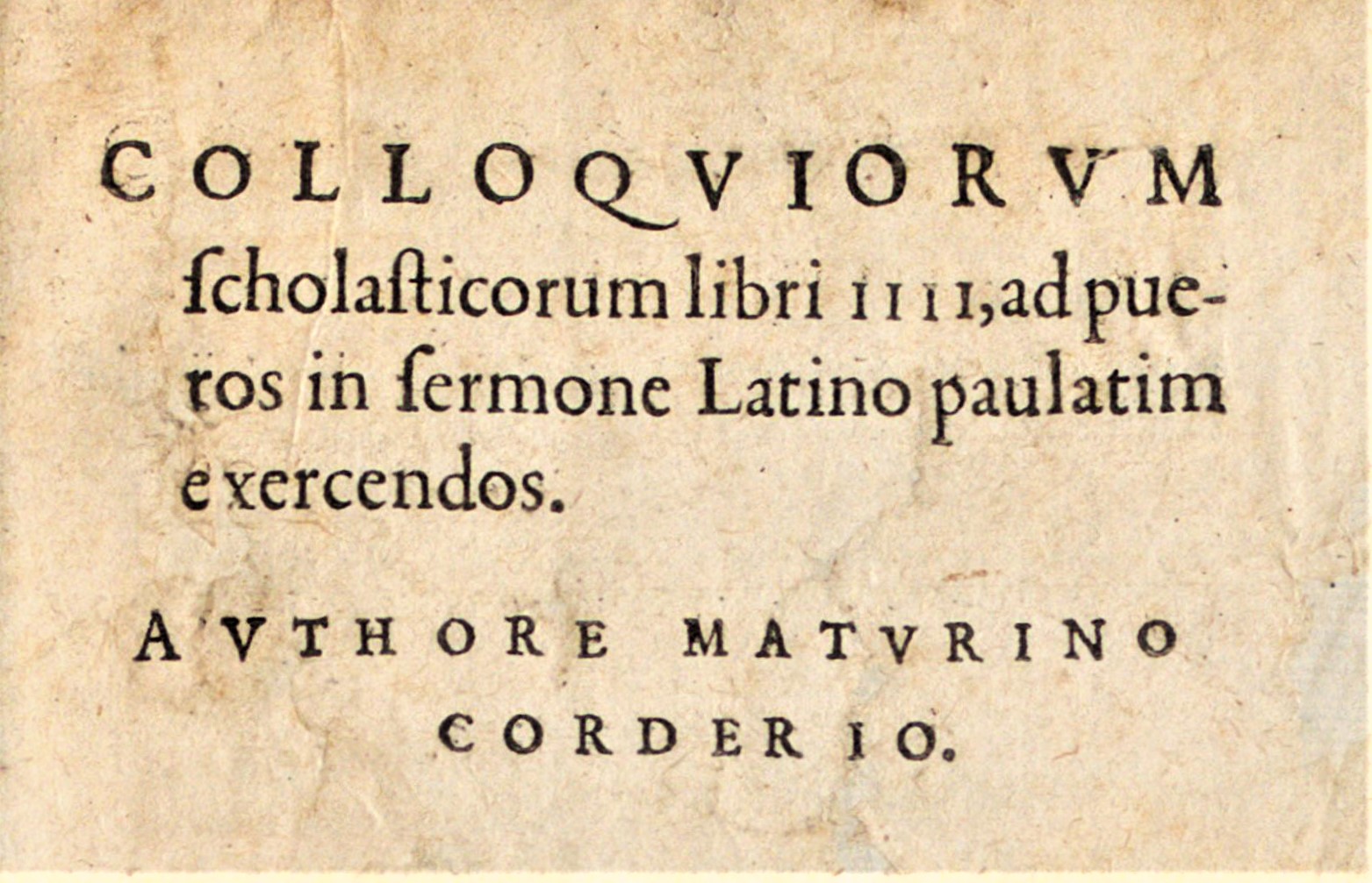 Apprendre le latin avec les Colloques de Mathurin Cordier (10)