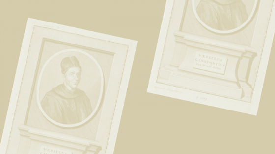 Sola Scriptura avant Luther — Jean Wessel Gansfort (1419-1489)